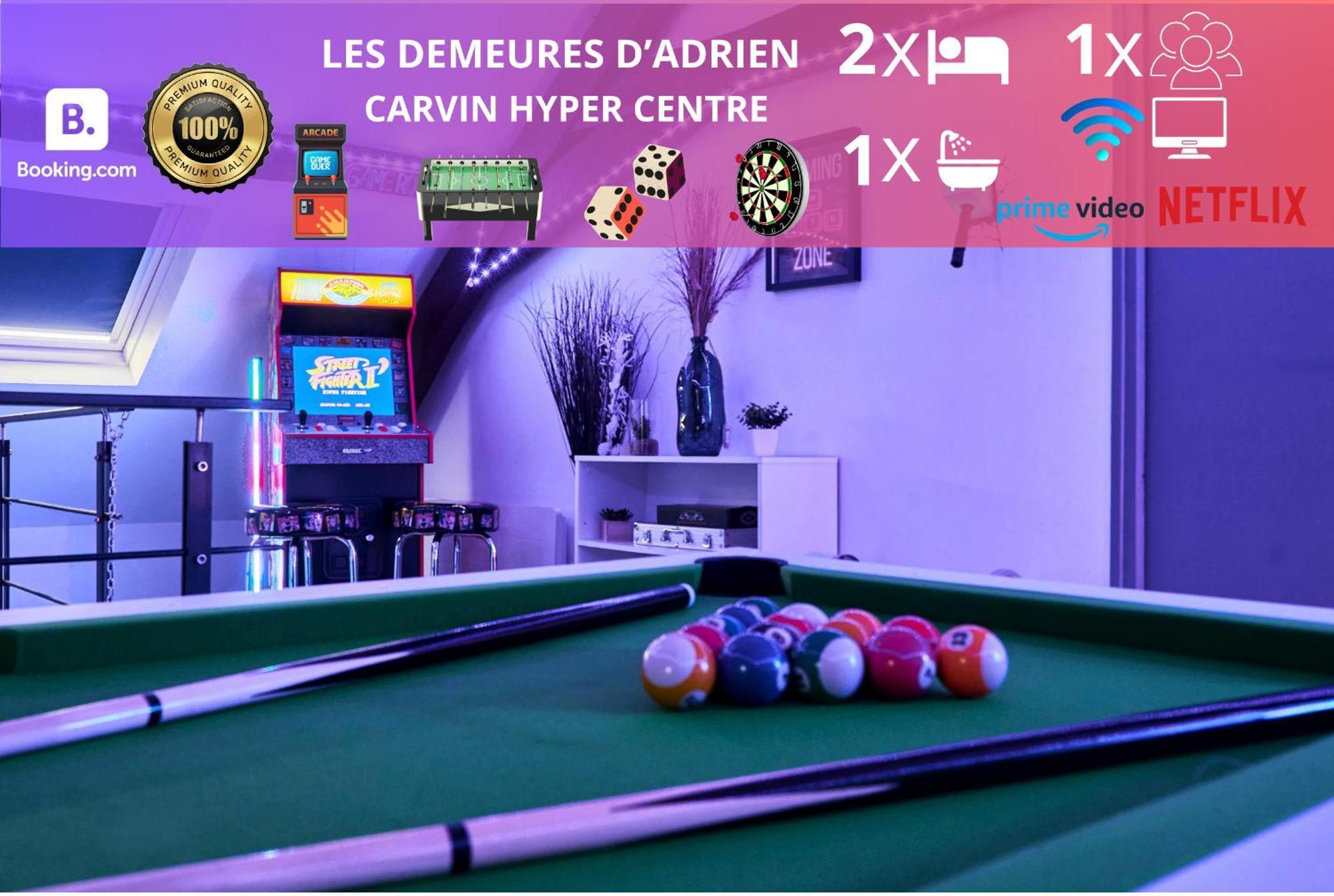 Gameclub - Les Demeures D'Adrien Apartman Carvin Kültér fotó